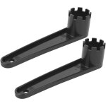 Jamais utilis�]pilipane 2 pi�ces cl� de valve d'air de canot en caoutchouc, outil de valve de gonflage ...