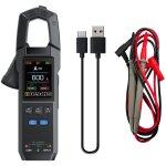 Pince amp�rem�trique dmc - 100 (courant continu / alternatif), multim�tre num�rique 10 000 points, amp�rem�tre ...