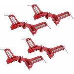 Pince � angle droit � 90 degr�s pour le travail du bois, 4 pi�ces pinces d'angle jeu de m�choires �tau ...