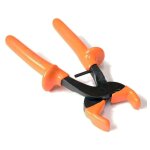 Pince arrache fusible hybride isol�e 1000v orange longueur 205mm pour cartouche 34 � 50mm derancourt