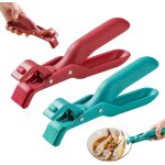 Pince � bol multifonction anti - br�lure ? lot de 2 pi�ces : grips antid�rapants polyvalents en silicone ...