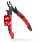Pince coupante diagonale electronic t�te large, pointue coupe rase 130 mm, 5 1 / 2' (27391) - wiha