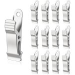 Pinces crocodiles en m�tal ? pinces � ressort en m�tal pour travaux manuels, fils, photos, rideaux, lot ...