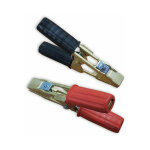 Oc - pro ? lot de 2 pinces de d�marrage en laiton 300a ? conductivit� �lev�e ? section c�ble 25 mm� ? ...