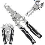 Pince � d�nuder, outillage electricien, pince a sertir, 18 in 1 pince multifonctions electricien, peut ...