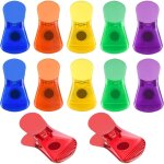 Pince magnetique en plastique pour cuisine attache pour sacs de snack et porte photo pour refrigerateur ...