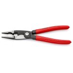 13 81 200 pince pour installations électriques gainées en plastique atramentisée noire 200 mm - knipex ... 13 81 200 pince pour installations électriques gainées en plastique atramentisée noire 200 mm - knipex ...