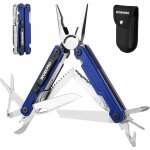 Pince multifonction en acier inoxydable 18 en 1, outil multifonction avec sac, multitool couteau scie ...