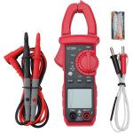 Pince multim�tre num�rique 4 000 points, plage automatique, courant continu / alternatif, tension, capacit�, ...
