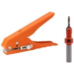 Pince � poin�onner pour bandes de chant outil poin�onnage masquage 3x8mm foret trou vis chapeau menuiserie ...