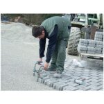 Pince de pose de pavés autobloquants zone d'atteinte 150 - 240 mm capacité de charge 10 kg poids 1 kg, ... Pince de pose de pavés autobloquants zone d'atteinte 150 - 240 mm capacité de charge 10 kg poids 1 kg, ...