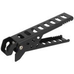 Pince de prise pour casserole et po�le, support chaud pour plats, clip de s�ret� noir