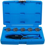 Bgs technic - pince � sertir avec 5 paires de m�choires bgs