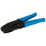 Pince  sertir  cliquet pour cosses pr - isoles 215 mm silverline pl55