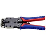 Knipex - pince  sertir 97 51 12 d1 pour connecteur modulaire (western) rj10, rj11, rj12, rj45