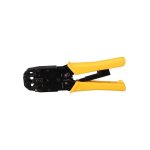 Pince a sertir professionnelle pour connecteurs modulaires rj10 - rj11 - rj12 - rj45 velleman vtm468pn ...