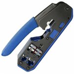 Pince � sertir professionnelle rj45 outil sertissage rj45 cat 7 avec prise cat6 rj45 et connecteur rj45, ...