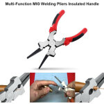 Pince � souder mig polyvalente / poign�e isol�e en acier au carbone de qualit�