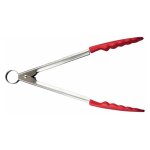 Pince universelle (avec silicone) - rouge 24 cm - - cuisipro