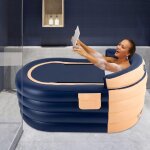 Piscines gonflables - baignoire - spa �pais - pour adultes - pompe � air �lectrique sans fil - convient ...