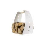 Panier à bûches honka - blanc Panier à bûches honka - blanc