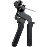 Pistolet � attache de c�ble en acier inoxydable, outil d'attache de c�ble pour verrouiller et couper ...