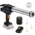 Pistolet � cartouche electrique, batteries de 2. 0ah pistolet silicone, de 10oz � 20oz / 300ml � 600ml ...