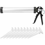 Pistolet � cartouche de silicone de 600 ml avec 10 buses