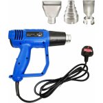 Pistolet chauffant �lectrique, s�choir � air chaud, 2000 watts, d�bit d'air 300 - 500l / min, 2 contr�les ...