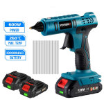 Pistolet � colle onevan professional 260? avec 10 b�tons de colle de 11 mm - avec 2 batteries et 1 chargeur ...