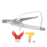 Pistolet � peinture airless haute pression avec tige droite ergonomique en acier inoxydable g1 / 4