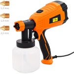 Vidaxl - pistolet  peinture lectrique et 3 tailles de buses 500w 800ml