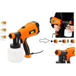 Pistolet  peinture lectrique 500w - 800 ml + 3 buses interchangeables