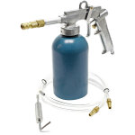 Wiltec - pistolet pneumatique  godet ? 1100 ml / 4 - 6bars ? avec buse coude ronde ? pulvrisateur ...