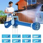 Pistolet de pulv�risation de nettoyeur haute pression de voiture 8 en 1 pistolet de pulv�risation de ...