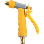 Pistolet de pulv�risation pour tuyau d'arrosage pistolet � eau haute pression r�glable � poign�e souple, ...
