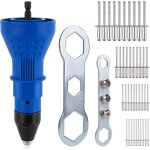 Vurahome - pistolet � rivet pour perceuse sans fil �lectrique - outil de rivetage sans fil - adaptateur ...