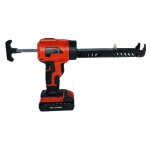 Pistolet � silicone �lectrique 20v, pistolet � cartouche 2000mah, pistolet joints �lectriques avec batterie ...