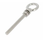 Piton a oeil fileté avec ecrou m6x80 inox a4 Piton a oeil fileté avec ecrou m6x80 inox a4