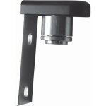 Pivot haut � bille avec �querre et cache de protection - hauteur 140mm �45mm - acier - � visser - deco ...