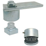 Pivot � roulement haut galvanis� 50mm ? acier r�sistant � la corrosion ? mouvement fluide et silencieux ...