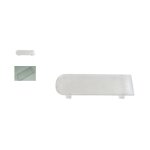 Plafonier cache lampe pour hotte whirlpool 481946279986