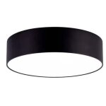 Plafonnier aris noir 20w 68626