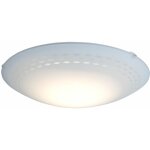 Plafonnier, clairage de salon plafonnier led, mtal blanc, verre dpoli, 16w 1600lm blanc chaud, dxh ...