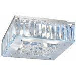 Plafonnier led 14 watts lampe chrome clairage 4xg9 blanc chaud paul neuhaus