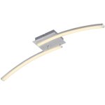 Briloner - plafonnier led leuchten go, 6 w, 480 lm, ip20, couleur aluminium, métal - plastique, 63, 5 ... Briloner - plafonnier led leuchten go, 6 w, 480 lm, ip20, couleur aluminium, métal - plastique, 63, 5 ...