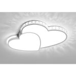 Senderpick - plafonnier led moderne en acrylique lampe en forme de coeur chambre d'enfant chambre � coucher ...