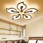 Comely - plafonnier led moderne créatif forme de fleur design plafonniers avec télécommande dimmable ... Comely - plafonnier led moderne créatif forme de fleur design plafonniers avec télécommande dimmable ...
