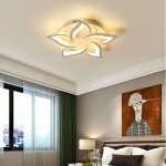 Comely - plafonnier led dimmable, luminaire plafonnier 40w 4700lm, tlcommande / app, 3000k - 6500k ...