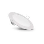 Plafonnier led rond extra plat 12w 840lm (96w) ?1700mm - blanc chaud 2700k